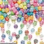 Baker Ross Rose Sparkle Beads for Children for Crafts and Jewellery Making Pack of 400  B00RXT75WW